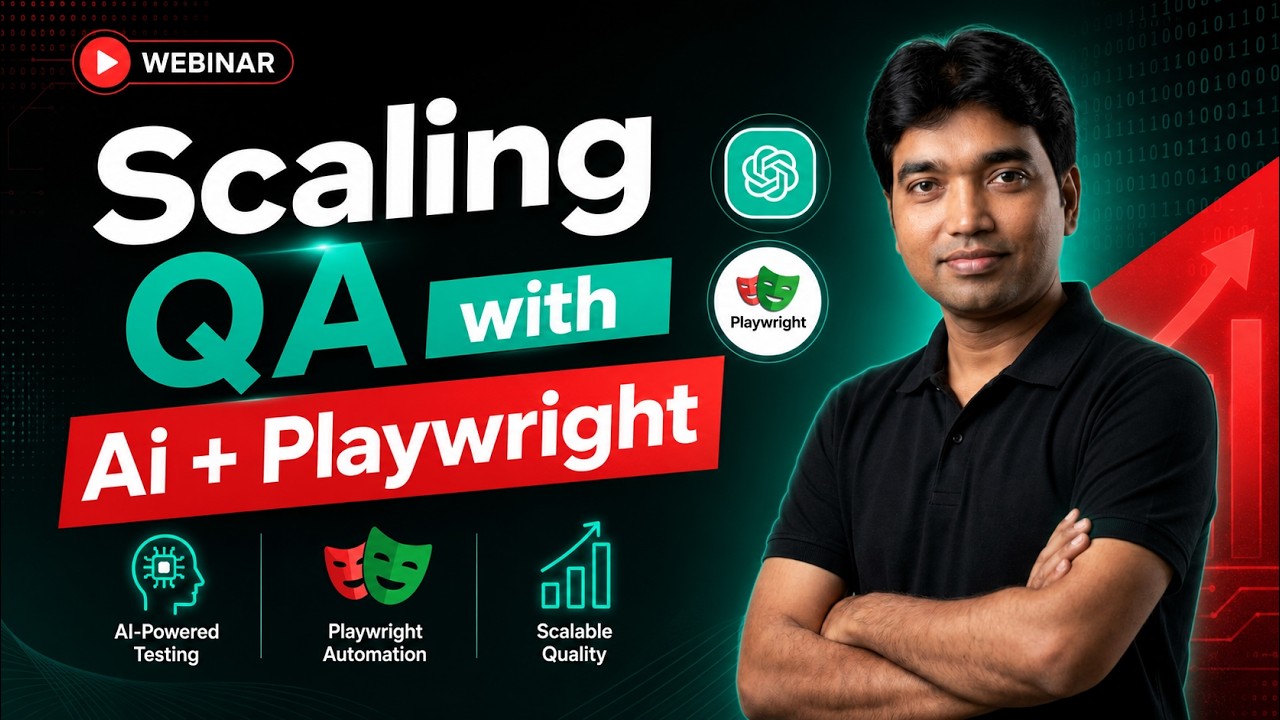 Scaling QA with AI & Playwright Without Scaling Costs | Testvox Webinar  #ai #playwright #QA #IT