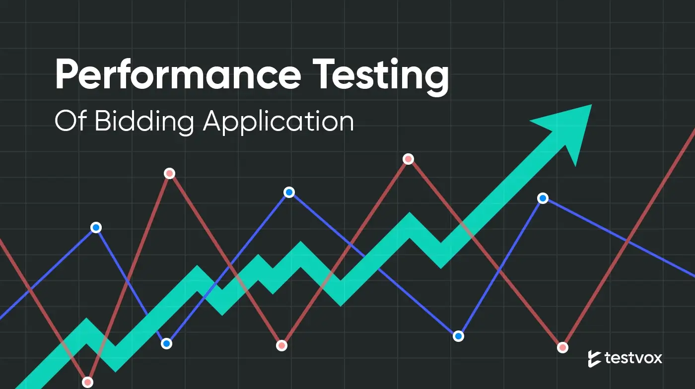 Performance Testing of a bidding application by Testvox for Weblanza