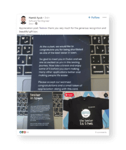 Best Software Tester in Dubai –Shortlisted Candidate