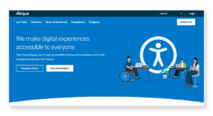 Accessibility testing automation tool, axe