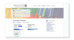 Accessibility testing Tool, Web AIM