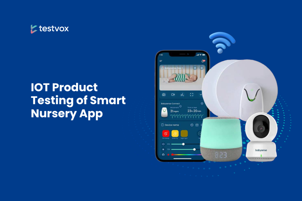 IOT Product Testing of Smart Nursery App