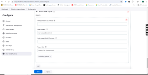 github configuration of repository for Devops