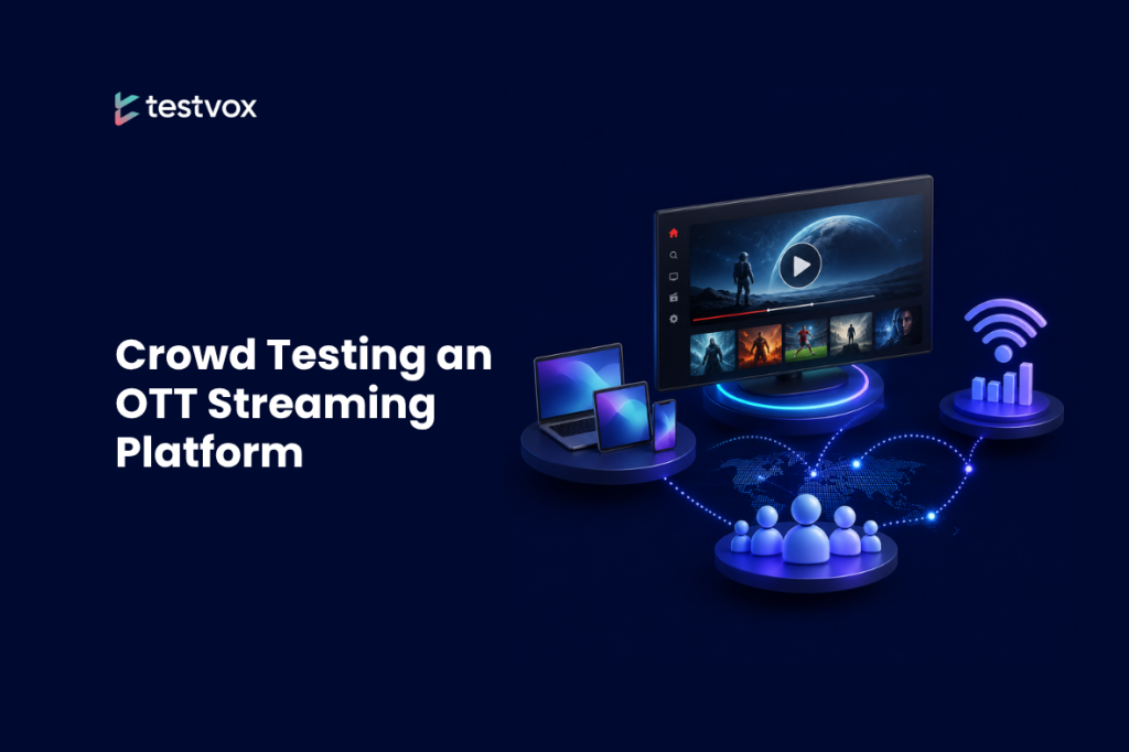 Crowd Testing an OTT Streaming Platform
