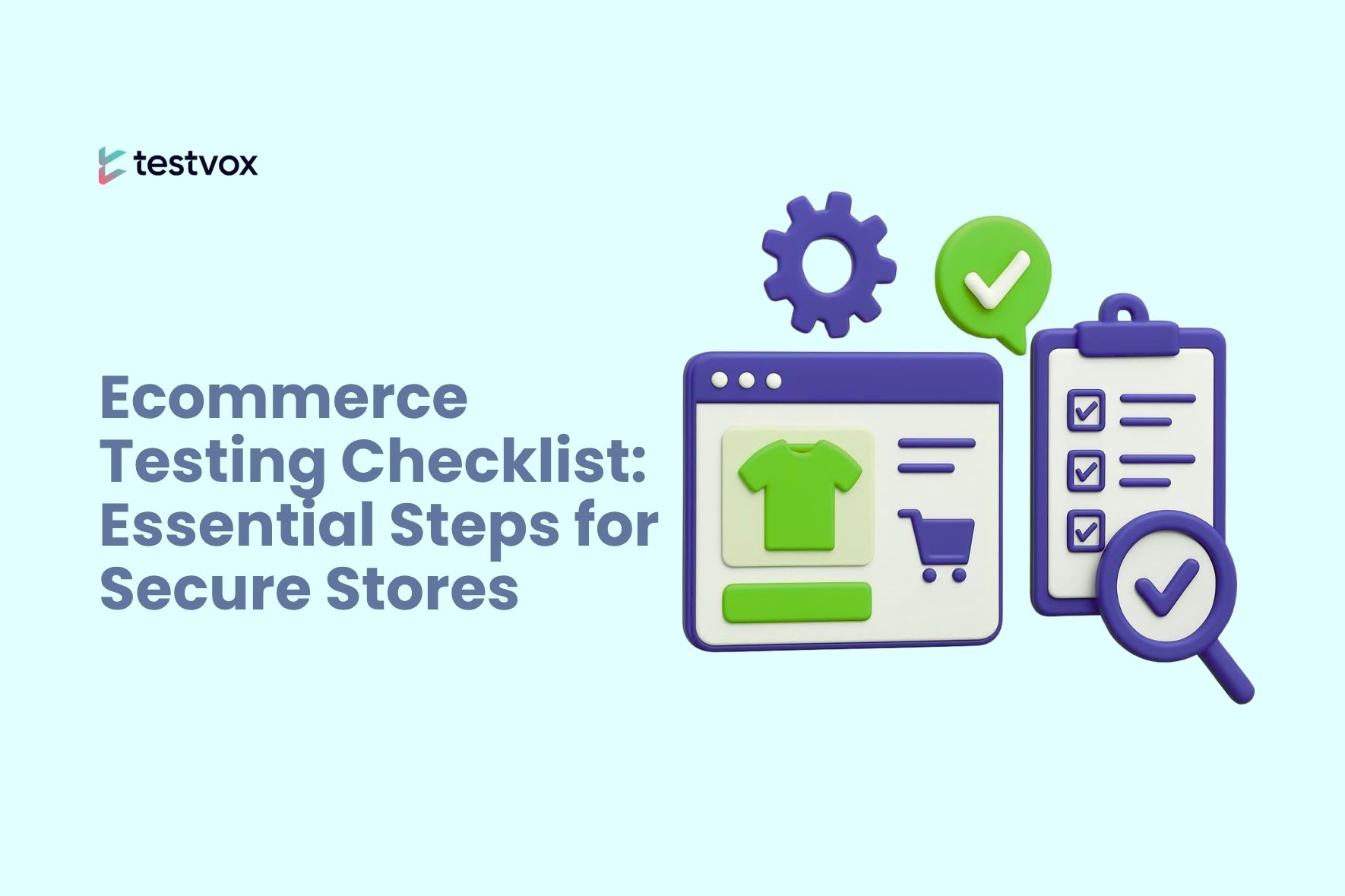ecommerce testing checklist