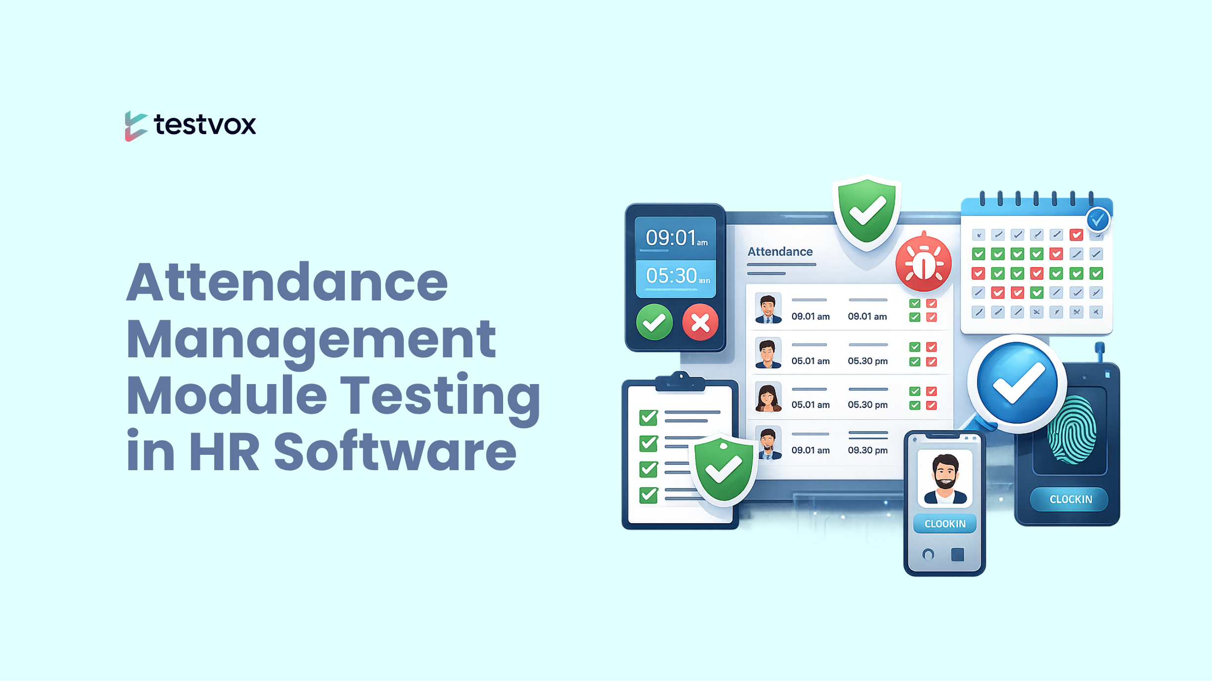 Attendance Management Module Testing