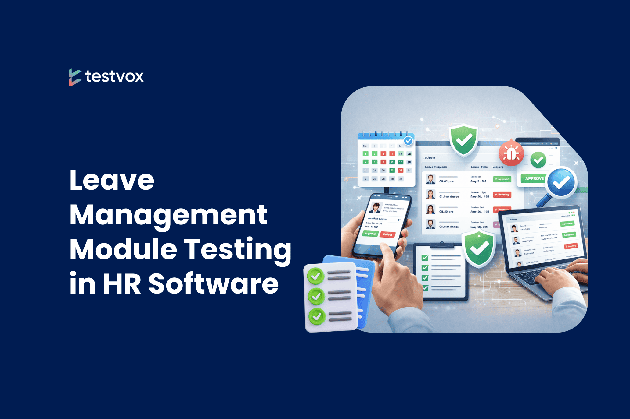 Leave Management Module Testing in HR Software
