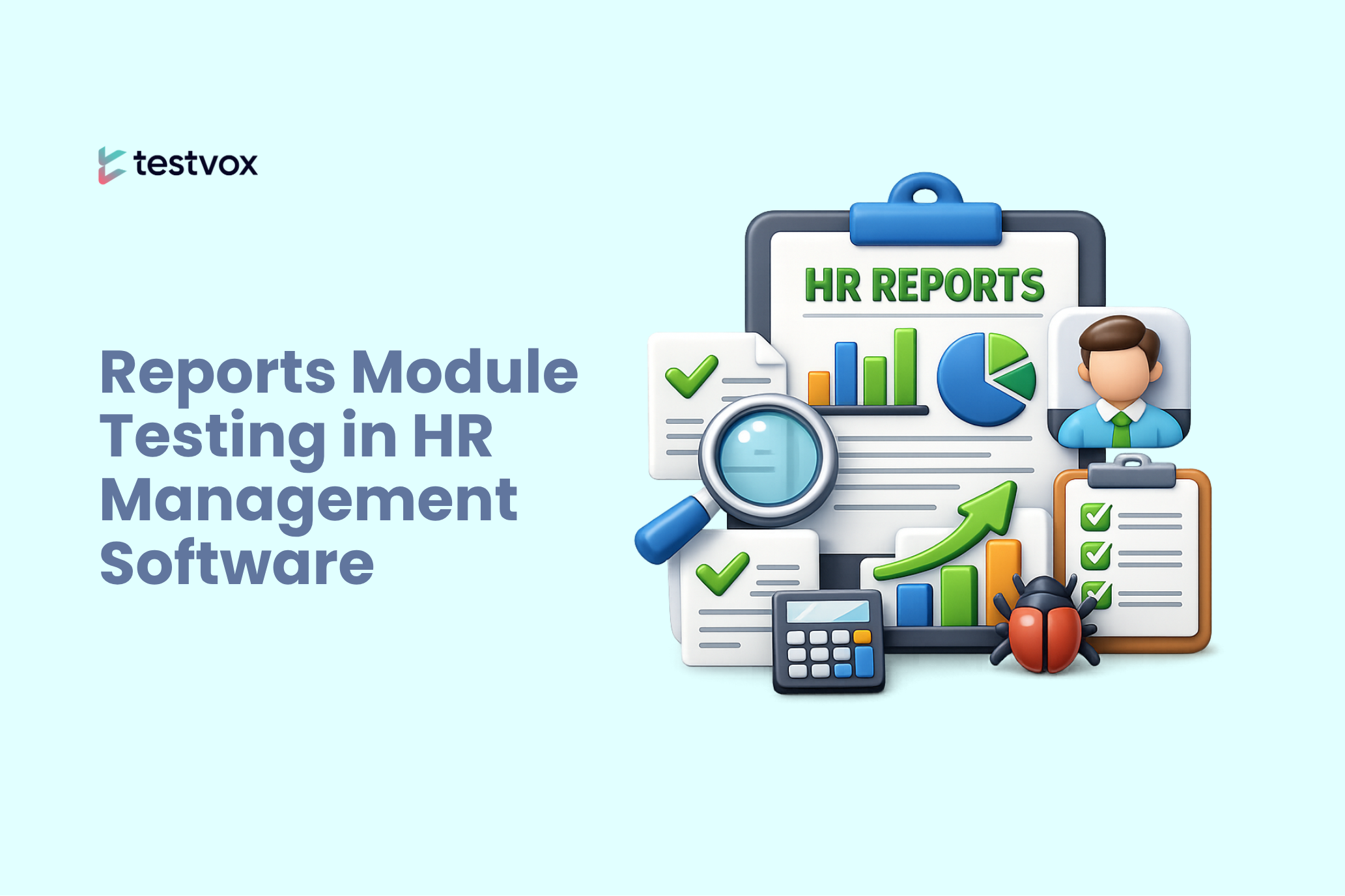 Reports Module Testing in HR Software