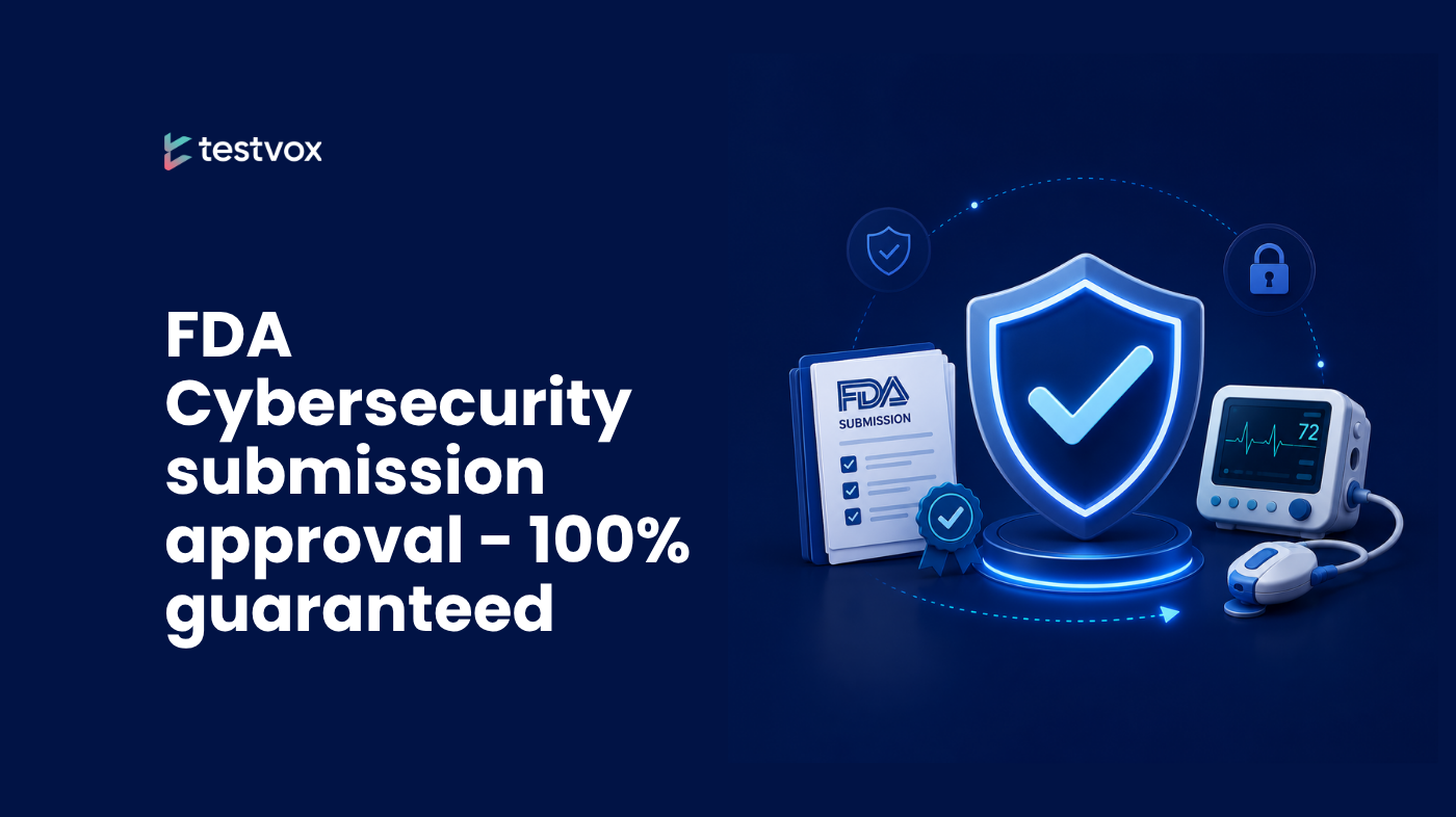 FDA Cybersecurity submission approval – 100% guaranteed