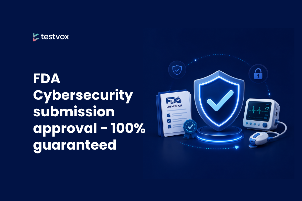 FDA Cybersecurity submission approval - 100% guaranteed