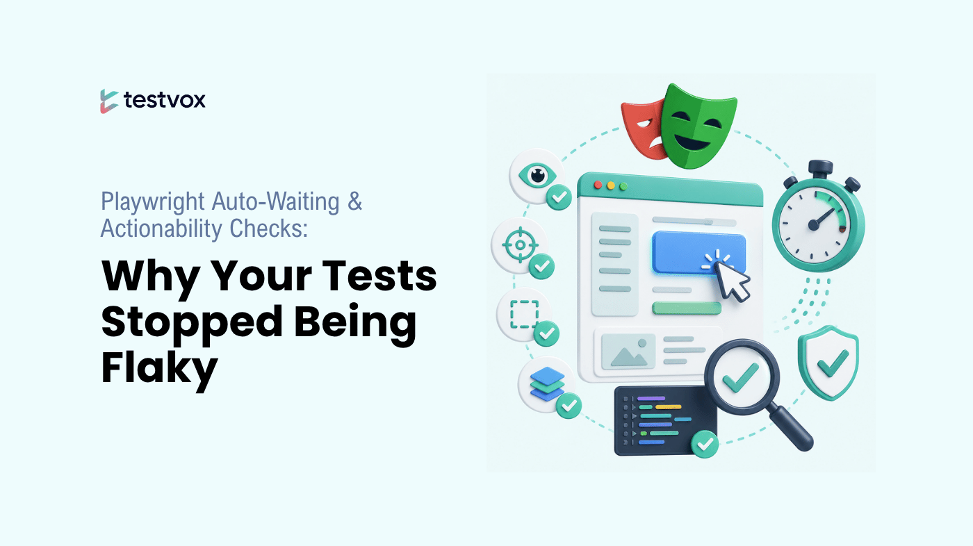 Playwright Auto-Waiting & Actionability Checks: Why Your Tests Stopped Being Flaky