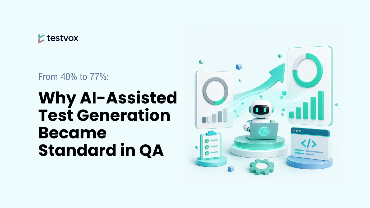 From 40% to 77%: Why AI-Assisted Test Generation Became Standard in QA