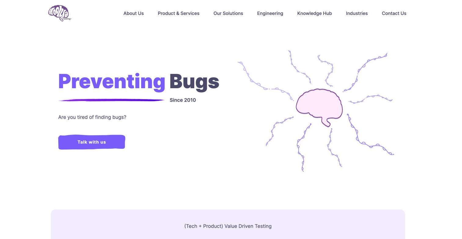 Moolya homepage screenshot